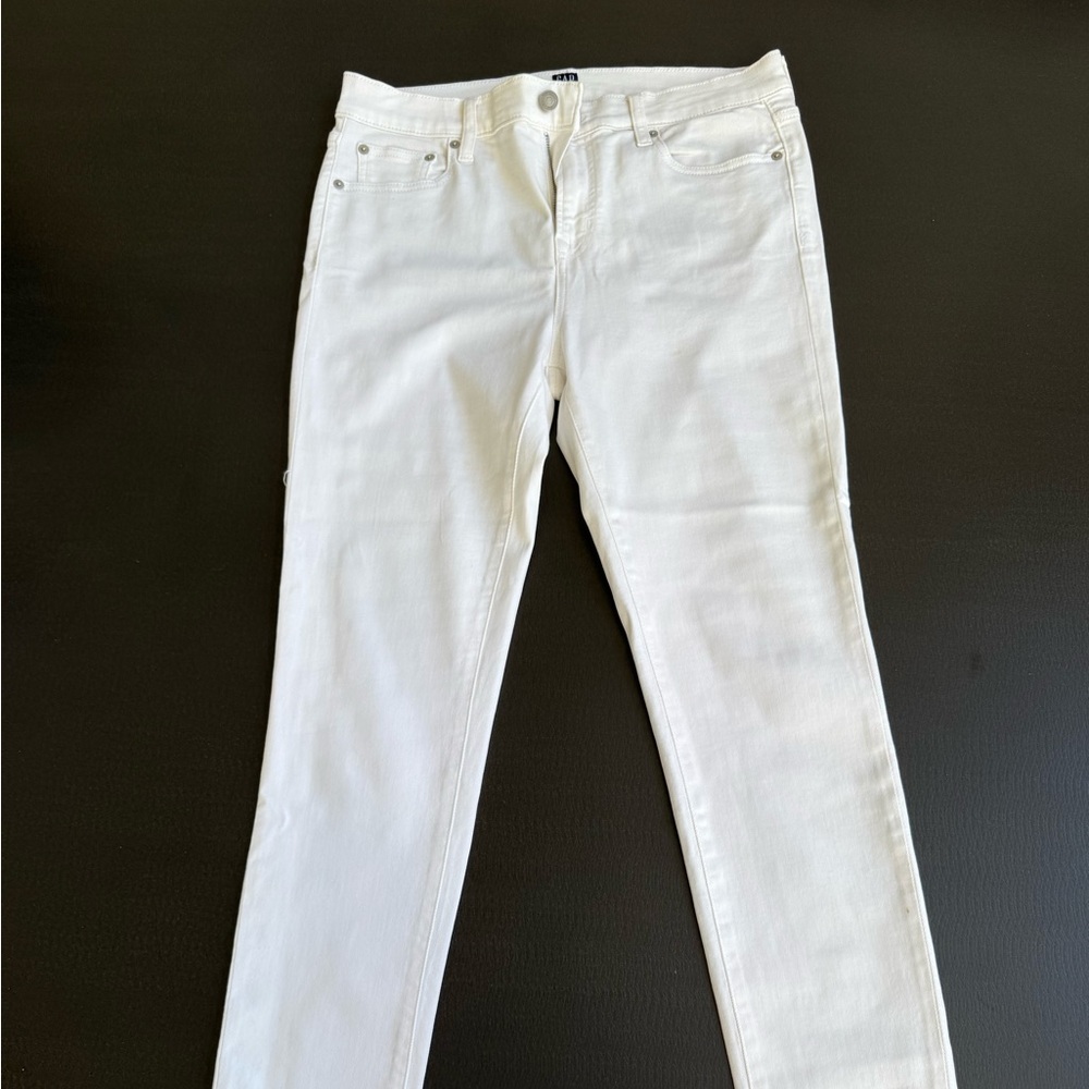 GAP Off-White Denim Pants